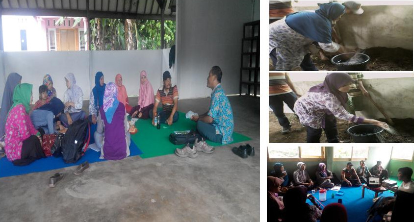 Pelatihan Pupuk Organik Untuk Ibu Desa Pangebatan