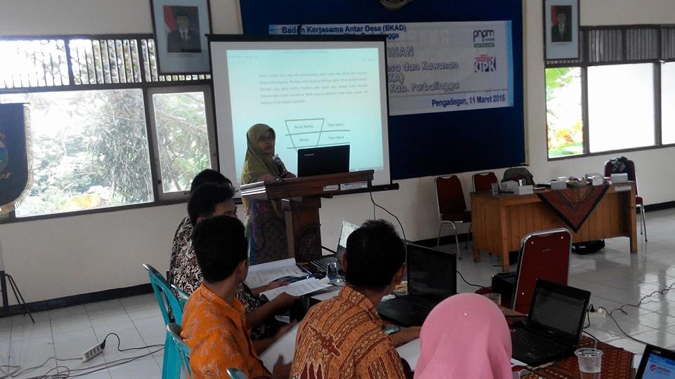 Gedhe Fasilitasi Pelatihan Sistem Informasi Desa di Kecamatan Pangadegan