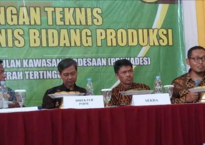 Gedhe Latih Pelaku Industri Rumah Tangga di Polewali Mandar