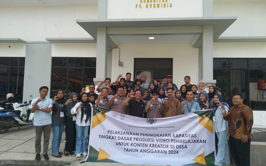 Gedhe Nusantara Dampingi Konten Kreator Kecamatan Cibadak Memproduksi Video Pembelajaran