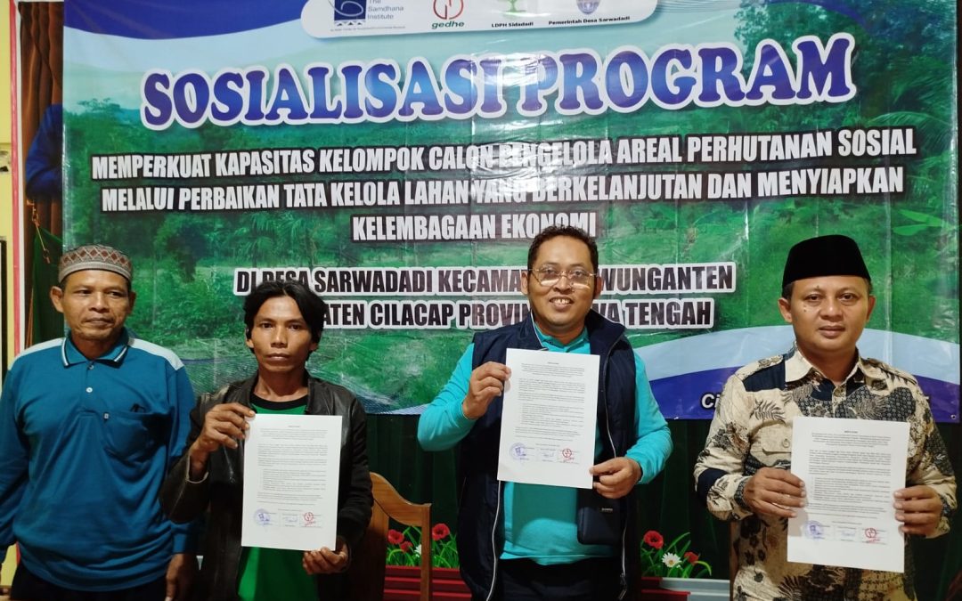 Gedhe Nusantara Ajak Petani Sarwadadi Bangun Ekonomi Kolektif di Area Perhutanan Sosial