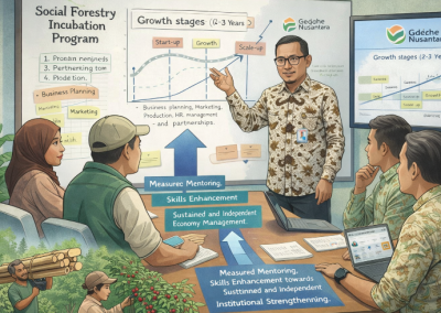 Cegah Kegagalan Usaha Rintisan, Gedhe Nusantara Matangkan Program Inkubasi Bisnis Perhutanan Sosial