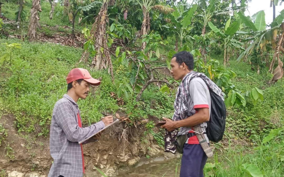 Siapkan Usulan Perhutanan Sosial, Gapoktanhut Sidadadi Maju Bersama Lakukan Sensus Petani dan Lahan di Areal KHDPK Desa Sarwadadi, Binangun dan Kalijeruk